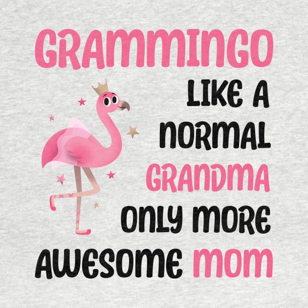 Grammingo like a normal grandma only more awesome mom with cute flamingo by star trek fanart and more